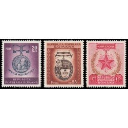 Rumanía Romania 1212/14 1952 Día Internacional de la Mujer MNH Rumanía Romania 1212/14 1952 Día Internacional de la Mujer MNH
