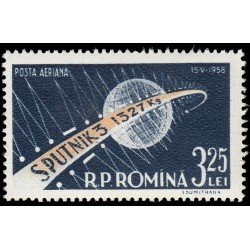 Rumanía Romania Aéreo 87 1958 Satélite Sputnik MNH Rumanía Romania Aéreo 87 1958 Satélite Sputnik MNH
