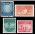 Rumanía Romania 1276/79 1952 Consejo de la Unión Internacional de estudiantes MNH