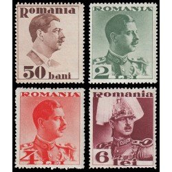 Rumanía Romania 471/74 1934 Rey Carlos II MNH Rumanía Romania 471/74 1934 Rey Carlos II MNH