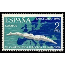 España Spain 1989 1970 XII Campeonatos europeos de natación saltos y waterpolo Año 1970 MNH España Spain 1989 1970 XII Campeonatos europeos de natación saltos y waterpolo Año 1970 MNH