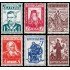 Bulgaria Bulgary 354/59 1940 En beneficio de la ayuda nacional Personajes famosos MNH