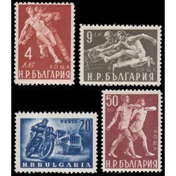 Bulgaria Bulgary 617E/17H 1949 Deportes MNH Bulgaria Bulgary 617E/17H 1949 Deportes MNH