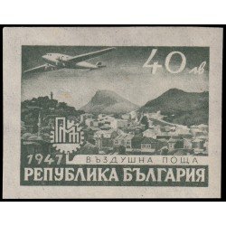 Bulgaria Bulgary Aéreo 51 1947 Douglas DC-3 sobre el paisaje MNH Bulgaria Bulgary Aéreo 51 1947 Douglas DC-3 sobre el paisaje MNH
