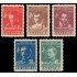Bulgaria Bulgary 575/79 1948 Escritores y poetas MNH