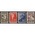 Bulgaria Bulgary 561/64 1947 En beneficio de las obras de asistencia de los Servicios Postales MNH