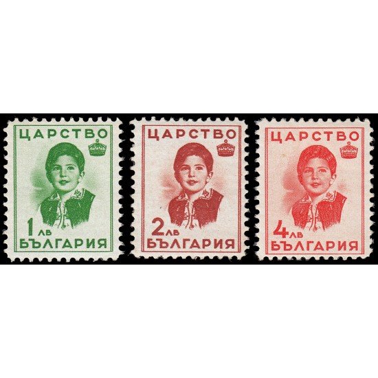Bulgaria Bulgary 296/98 1937 Efigie de la princesa María Luisa MNH Bulgaria Bulgary 296/98 1937 Efigie de la princesa María Luisa MNH