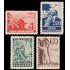 Bulgaria Bulgary 570/74 1947 Fiesta y cultura MNH