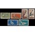 Bulgaria Bulgary 968/63 1959 aves diversas MNH