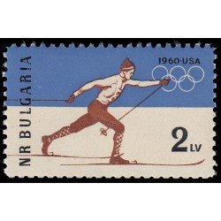 Bulgaria Bulgary 1006 1960 Juegos Olímpicos de Invierno de 1960 Squaw Valley MNH Bulgaria Bulgary 1006 1960 Juegos Olímpicos de Invierno de 1960 Squaw Valley MNH