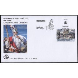España Spain 5718 2024 Fiestas de interés turístico nacional La Vijanera Silió SPD Sobre Primer Día España Spain 5718 2024 Fiestas de interés turístico nacional La Vijanera Silió SPD Sobre Primer Día
