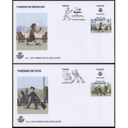 España Spain 5716/17 2024 Turismo de negocios SPD Sobre Primer Día Tarifa B Tarifa C España Spain 5716/17 2024 Turismo de negocios SPD Sobre Primer Día Tarifa B Tarifa C