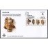 España Spain 5754 2024 Arqueología Rostros tartésicos Yacimiento de Casas del Turuñuelo Badajoz SPD Sobre Primer Día