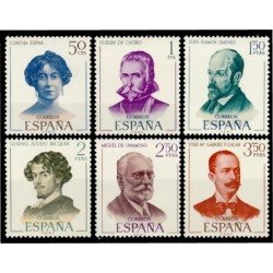 España Spain 1990/95 1970 Literatos Españoles Año 1970 MNH España Spain 1990/95 1970 Literatos Españoles Año 1970 MNH