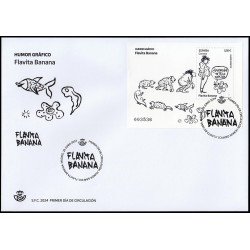 España Spain 5762 2024 Humor gráfico Flavita Banana SPD Sobre Primer Día España Spain 5762 2024 Humor gráfico Flavita Banana SPD Sobre Primer Día