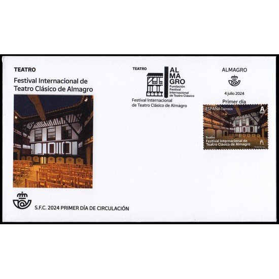 España Spain 5763 2024 Festival Internacional de Teatro Clásico de Almagro SPD Sobre Primer Día Tarifa A España Spain 5763 2024 Festival Internacional de Teatro Clásico de Almagro SPD Sobre Primer Día Tarifa A