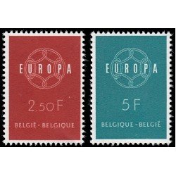 Bélgica 1111/12 1959 Europa MNH Bélgica 1111/12 1959 Europa MNH