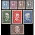 Bélgica 930/37 1953 En beneficio de obras antituberculosis MNH