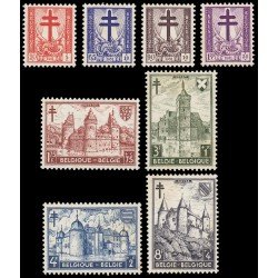 Bélgica 868/75 1951 En beneficio de obras antituberculosis MNH Bélgica 868/75 1951 En beneficio de obras antituberculosis MNH