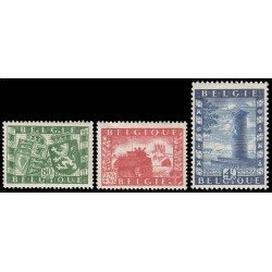 Bélgica 823/25 1950 Amistat anglo-belga MNH Bélgica 823/25 1950 Amistat anglo-belga MNH