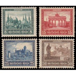 Alemania Imperio Germany 427/30 1930 Exposición filatélica de Berlín MH Alemania Imperio Germany 427/30 1930 Exposición filatélica de Berlín MH