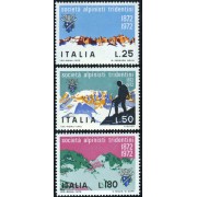 DEP2/S Italia Italy Nº 1104/06  1972 Cent. Fund. de la soc. de alpinistas tridentinos Lujo