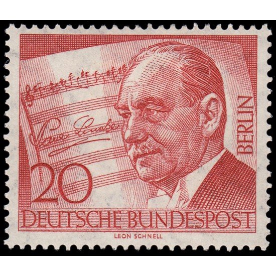 Alemania Berlín 137 1956 10 aniv. de la muerte de Paul Linke MH Alemania Berlín 137 1956 10 aniv. de la muerte de Paul Linke MH