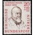 Alemania Berlín 153 1957 Hombres de la historia de Berlín Prof. Ludwig Heck MH