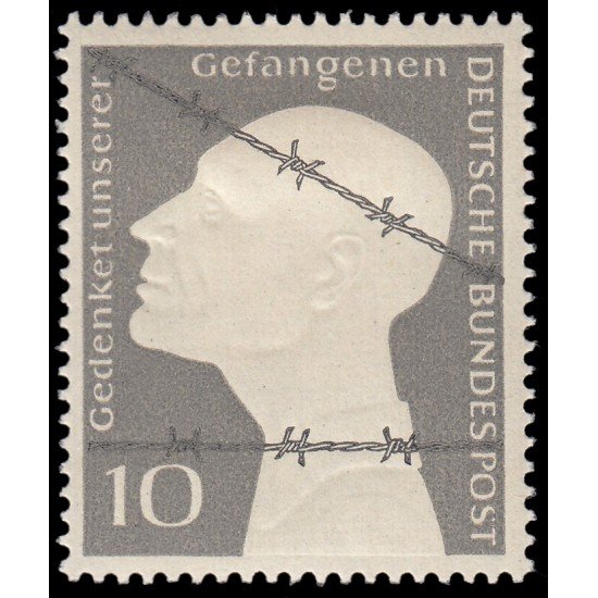 Alemania Federal Germany 49 1953 Prisioneros de guerra MH Alemania Federal Germany 49 1953 Prisioneros de guerra MH