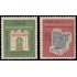 Alemania Federal Germany 57/58 1953 Exposición Internacional Filatélica IFRABA 1953 Frankfurt MH