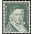 Alemania Federal Germany 80 1955  Centenario de la muerte del astrónomo y matemático Carl Friedrich Gauss (1777-1855) MH