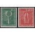 Alemania Federal Germany 93/94 1955 Exposición filatélica internacional Westropa 1955, Düsseldorf MH