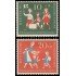 Alemania Federal Germany 129/30 1957 Lugares de ocio para niños en Berlín MH