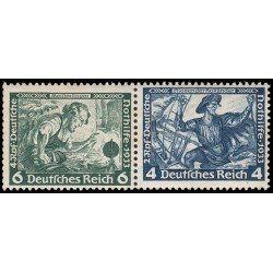 Alemania Imperio Germany 471a 1933 Obra musical de Wagner MNH Alemania Imperio Germany 471a 1933 Obra musical de Wagner MNH