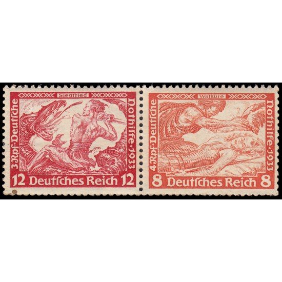 Alemania Imperio Germany 474a 1933 Obra musical de Wagner MNH Alemania Imperio Germany 474a 1933 Obra musical de Wagner MNH