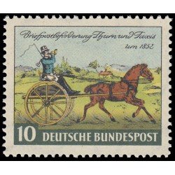 Alemania Federal Germany 47 1952 Día del sello MNH Alemania Federal Germany 47 1952 Día del sello MNH