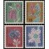 Alemania Federal Germany 264/67 1963 Exposición Flora i Filatélia MNH