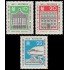 Alemania Oriental 626/28 1962 Feria de otoño de Leipzig MNH