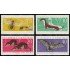 Alemania Oriental 582/85 1962 Protección de la fauna MNH