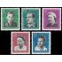 Alemania Oriental 523/27 1961 Víctimas de los campos de concentración (I) MNH