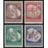 Alemania Oriental 41/44 1951 Festival de la juventud y estudiantes por la paz  MNH