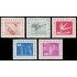 Alemania Oriental 421/25 1959 Festival deportivo en Leipzig MNH