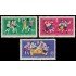 Alemania Oriental 543/45 1961 Reunión de pioneros en Erfurt MNH