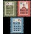 Alemania Oriental 586/88 1962 Feria de primavera de Leipzig MNH
