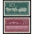 Alemania Oriental 377/78 1958 Día del sello MNH