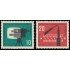 Alemania Oriental 574/75 1961 Día del sello MNH