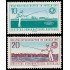 Alemania Oriental 554/55 1961 Campeonato del mundo de pesca con caña en Dresde MNH