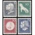 Alemania Oriental 570/73 1961150 aniv. del nacimiento de Franz Liszt MNH