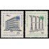 Alemania Oriental 528/29 1961 Feria de primavera de Leipzig MNH