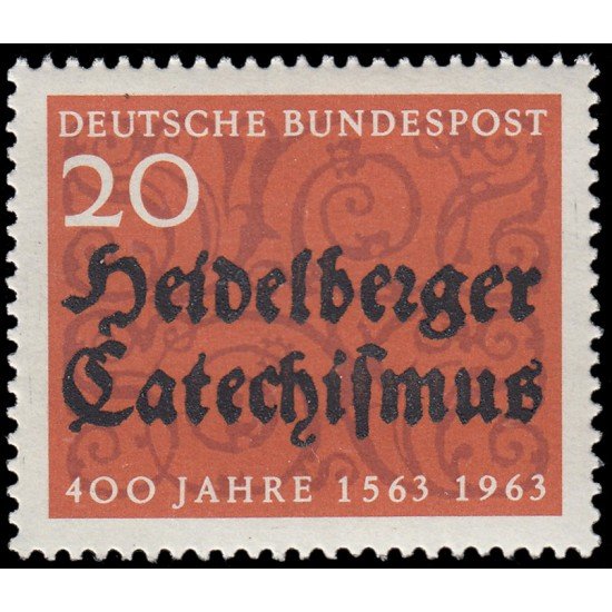 Alemania Federal Germany 268 1963 400 aniv. del catecismo de Heidelberg MNH Alemania Federal Germany 268 1963 400 aniv. del catecismo de Heidelberg MNH
